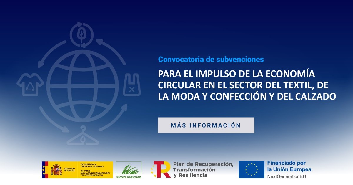 Convocatoria de subvenciones para el impulso de la economía circular ...